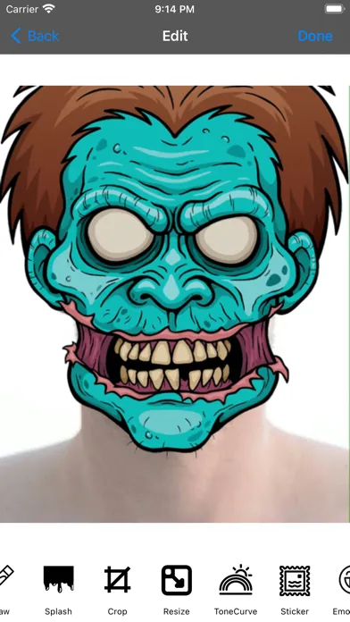 Zombie Booth  HD Photo Editor應用截圖