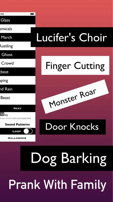 Captures d'écran de Halloween Spooky Sound effects