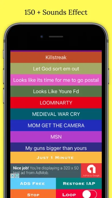 Illuminati MLG Sound Effects Sounds Buttons Soundboard 스크린샷