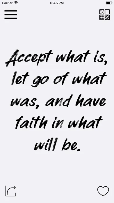 Tangkapan layar inspirational quotes Life love