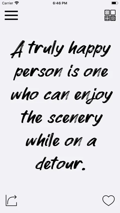Tangkapan layar inspirational quotes Life love