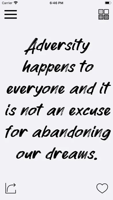 Tangkapan layar inspirational quotes Life love