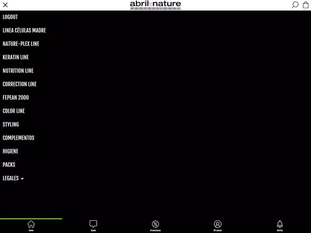 Zrzuty ekranu AeN Profesional iPad 