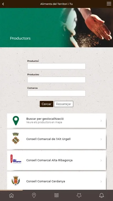 Aliments del Territori i tu سکرین شاٹس