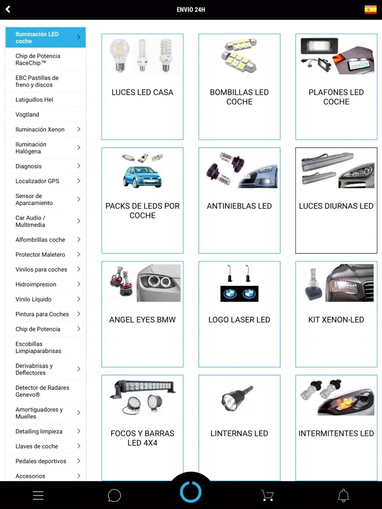 ภาพหน้าจอของ Audioledcar: Accesorios Coche iPad 