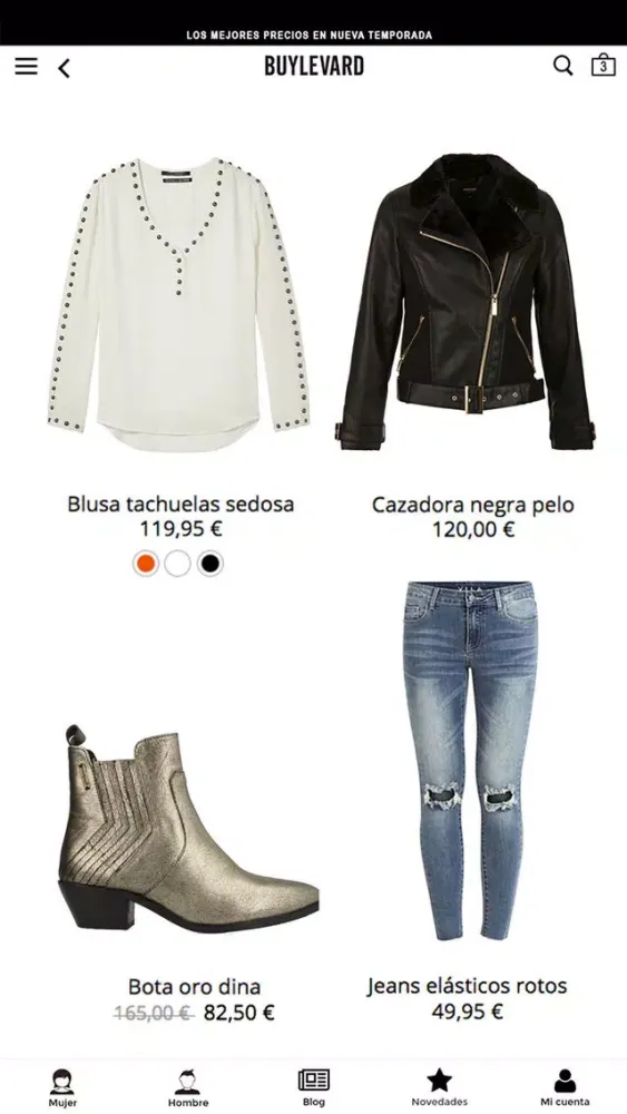 Buylevard-Fashion Online shop سکرین شاٹس