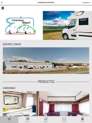 Caravanas Miguel iPad  Screenshots