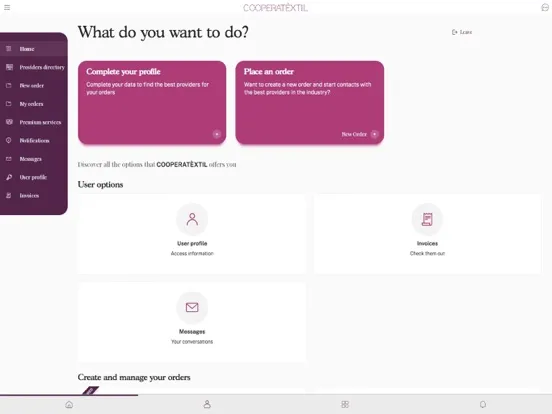 Cooperatèxtil iPad  سکرین شاٹس