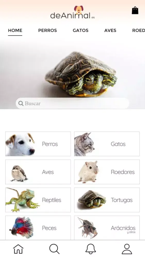 deAnimal.es - Tienda mascotas Screenshots