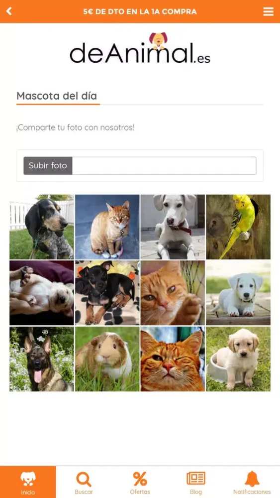 deAnimal.es - Tienda mascotas Screenshots