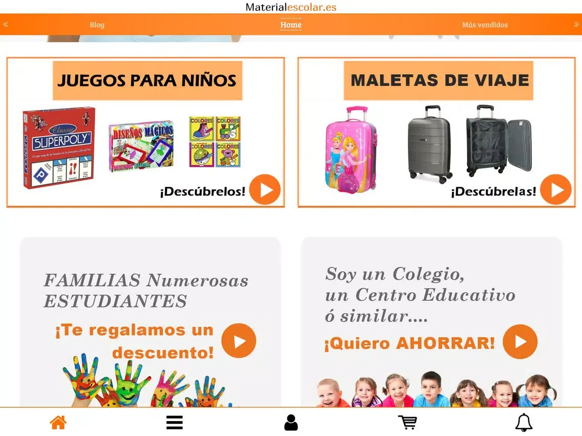 Material Escolar Online iPad  سکرین شاٹس