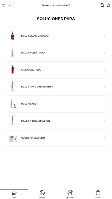 Capturas de pantalla de MiPelazo-Productos Peluquería