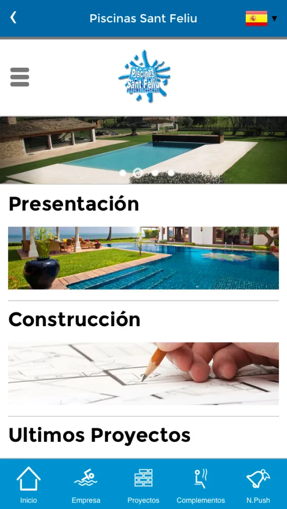 Ảnh chụp màn hình của Piscinas Sant Feliu