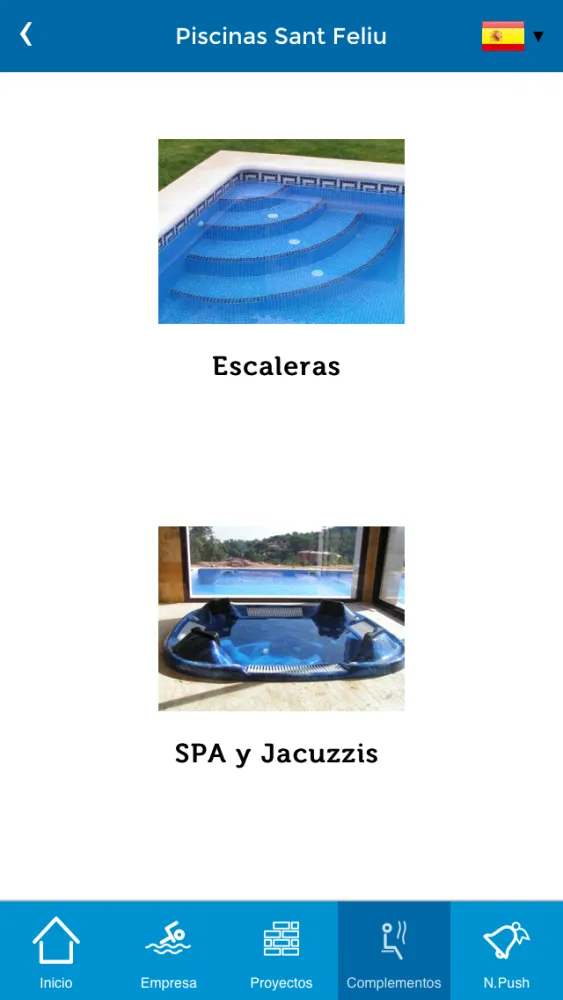 Ảnh chụp màn hình của Piscinas Sant Feliu