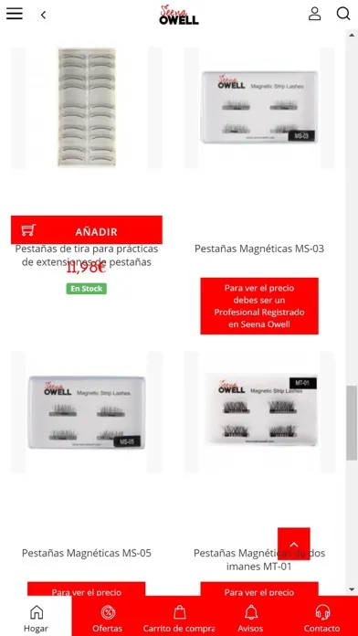 Capturas de tela do Seena Owell