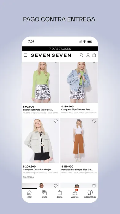 Seven Seven - Ropa de moda Ekran Görüntüleri
