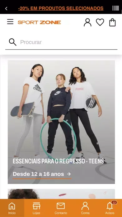 Sport Zone Portugal スクリーンショット