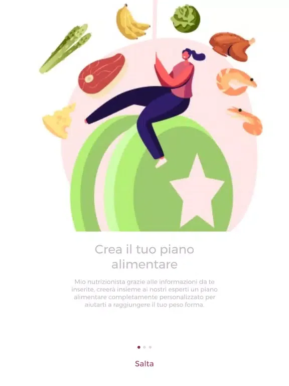 Mio Nutrizionista iPad  स्क्रीनशॉट