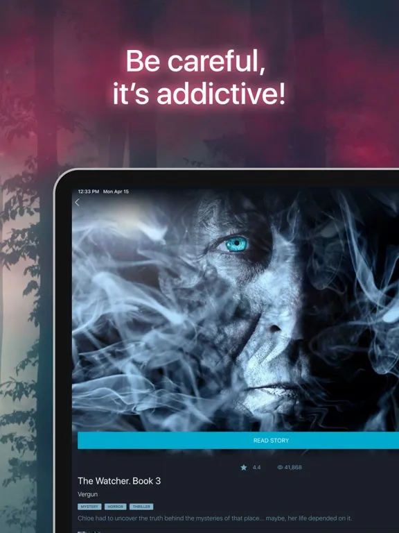 MoonStory: Scary Chat stories iPad  Screenshots