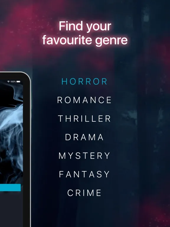 MoonStory: Scary Chat stories iPad  Screenshots