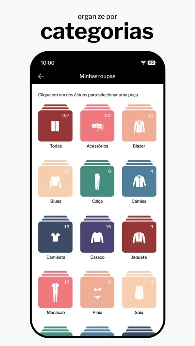 Screenshot di Resolva - Guarda Roupa Virtual