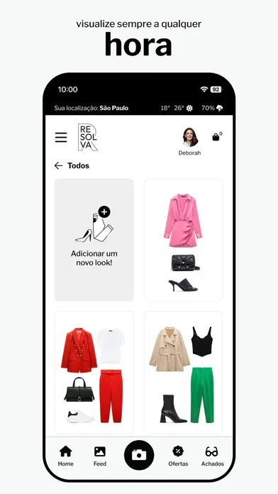 Screenshot di Resolva - Guarda Roupa Virtual