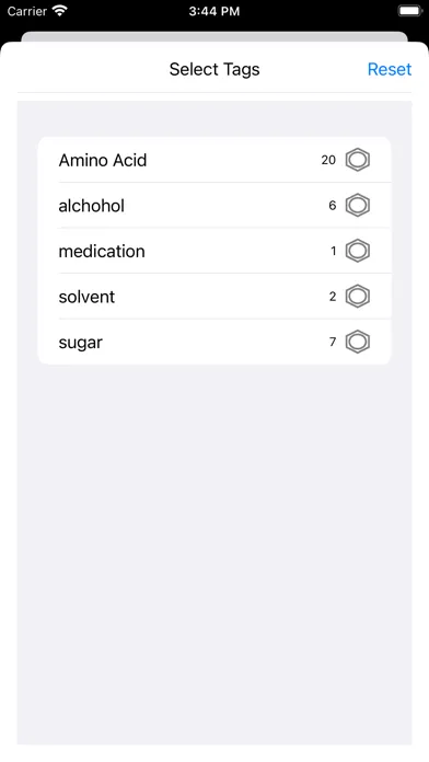 Search PubChem Screenshots
