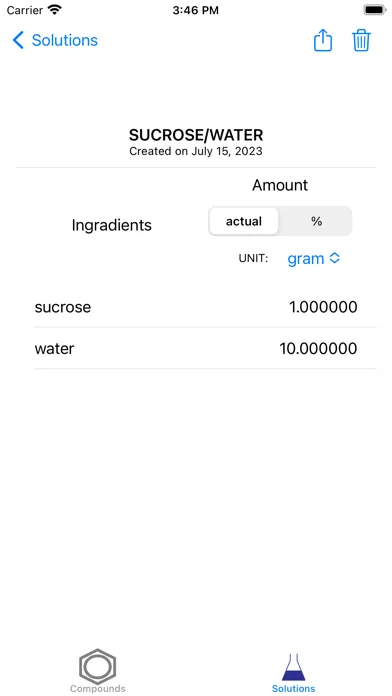 Search PubChem Screenshots