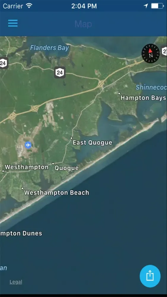 Zrzuty ekranu Hamptons Guide