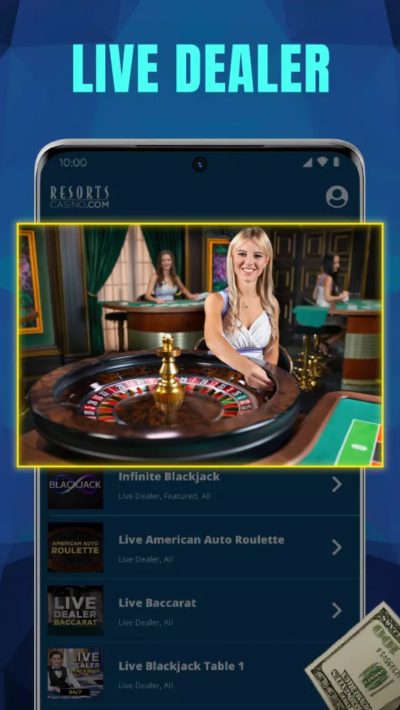 Resorts Casino - Real Money应用截图