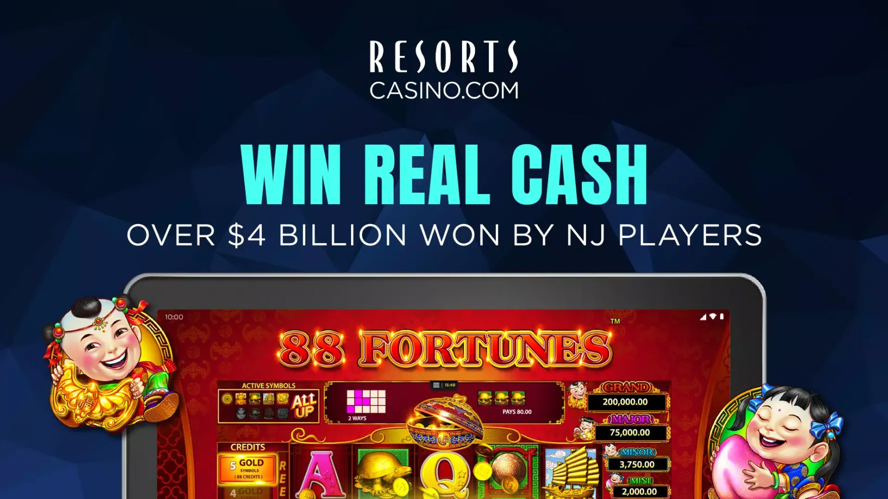Resorts Casino - Real Money应用截图