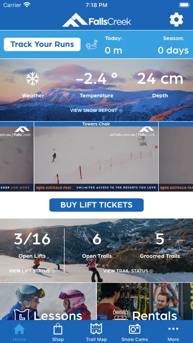 تصاویر Falls Creek