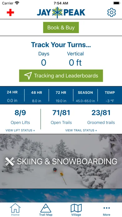 Jay Peak سکرین شاٹس