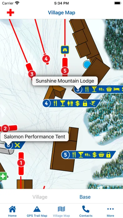 Captures d'écran de Sunshine Village Banff