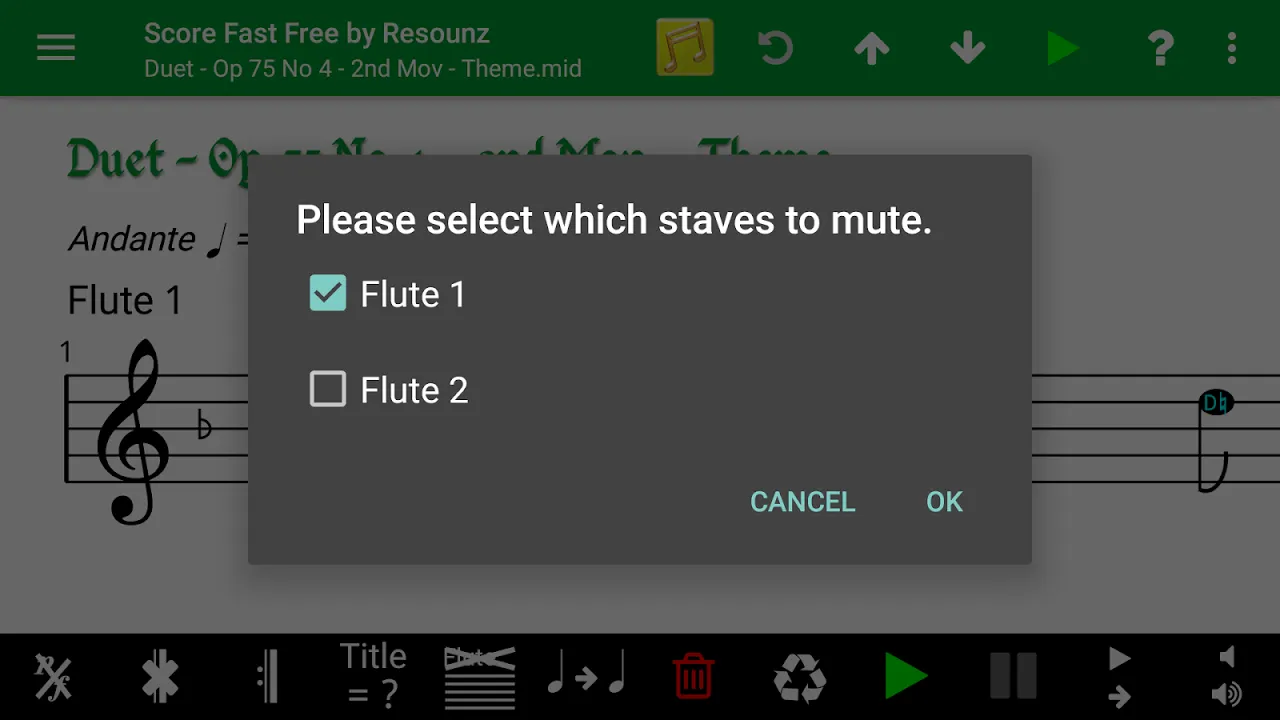 Capturas de tela do Score Fast Free by Resounz