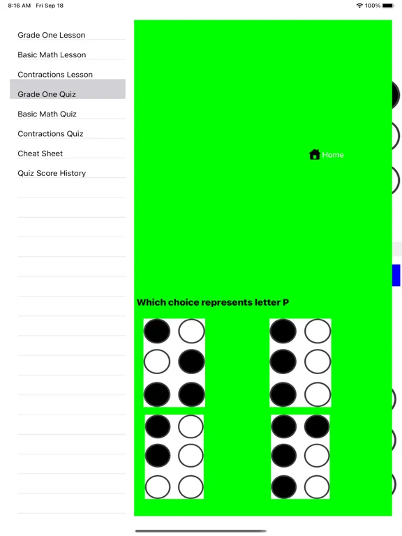 Captures d'écran de Bump Bump Braille Learn iPad 