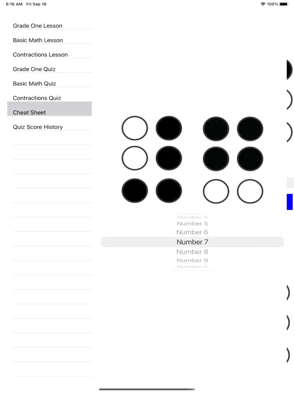 Captures d'écran de Bump Bump Braille Learn iPad 