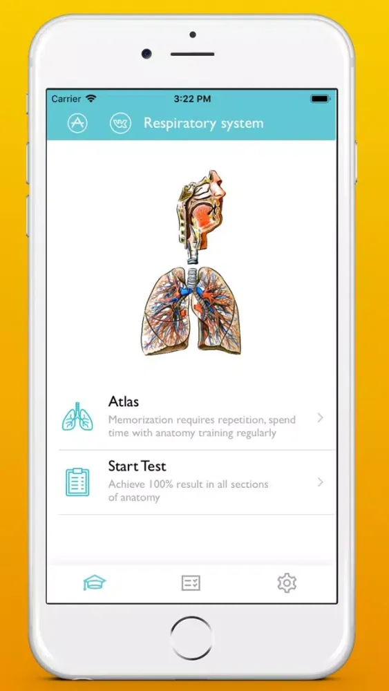 Screenshot di Respiratory system atlas