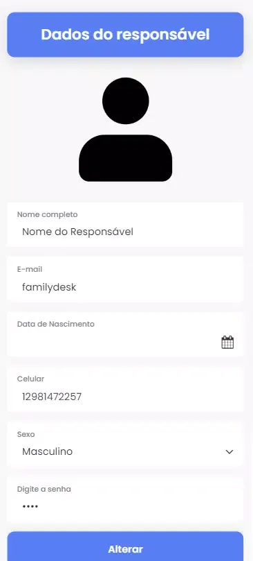 Captures d'écran de Responsável FamilyDesk