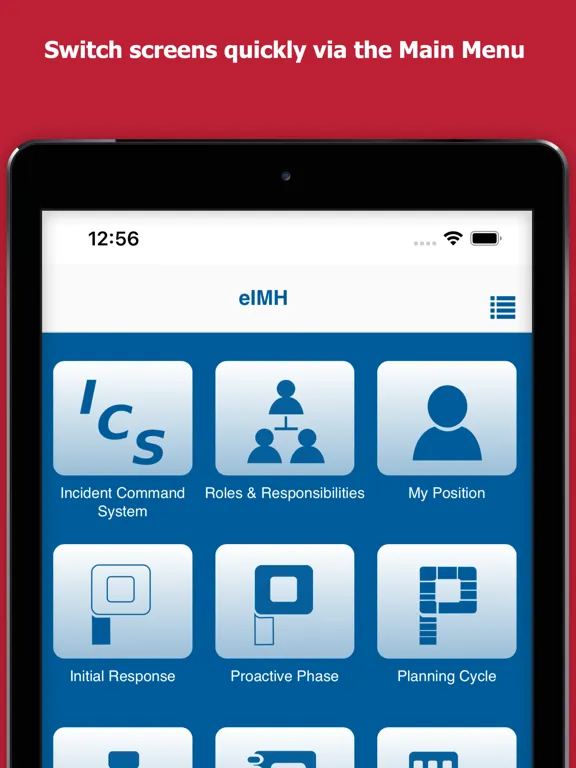 eIMH - USCG iPad  سکرین شاٹس