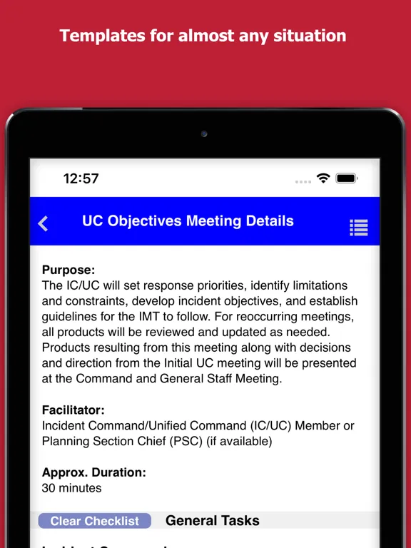 eIMH - USCG iPad  سکرین شاٹس