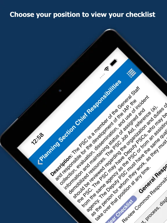 eIMH - USCG iPad  سکرین شاٹس