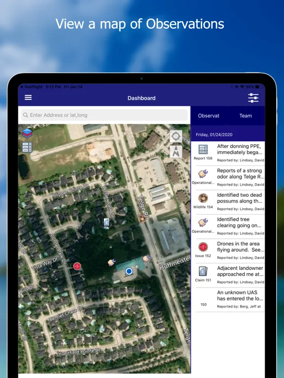 Information Management iPad  Screenshots