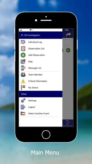 Information Management Screenshots