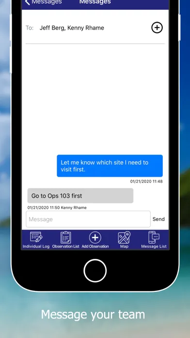 Information Management Screenshots