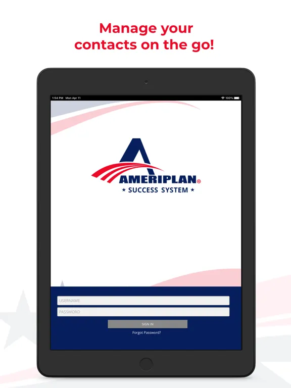 AmeriPlan Success System iPad  Ekran Görüntüleri
