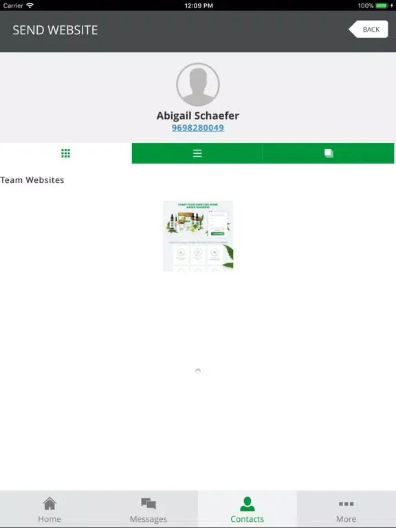 HempWorx Pro iPad  स्क्रीनशॉट