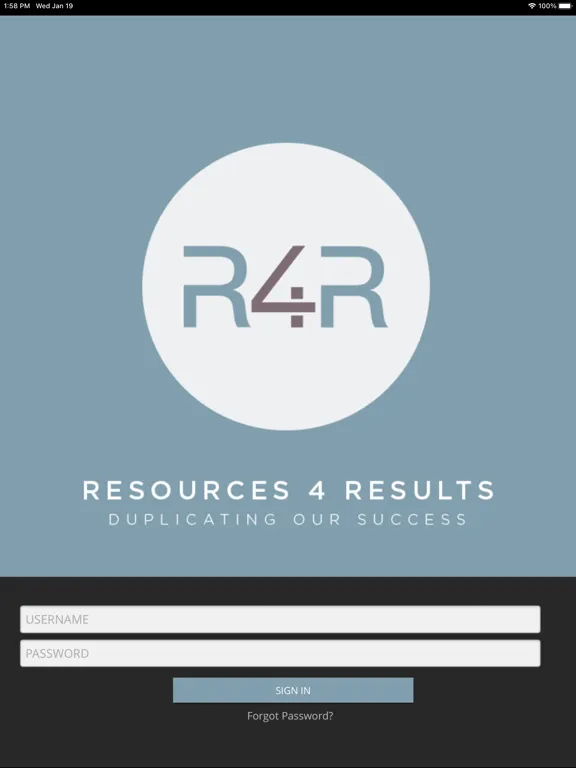 Resources 4 Results iPad 应用截图