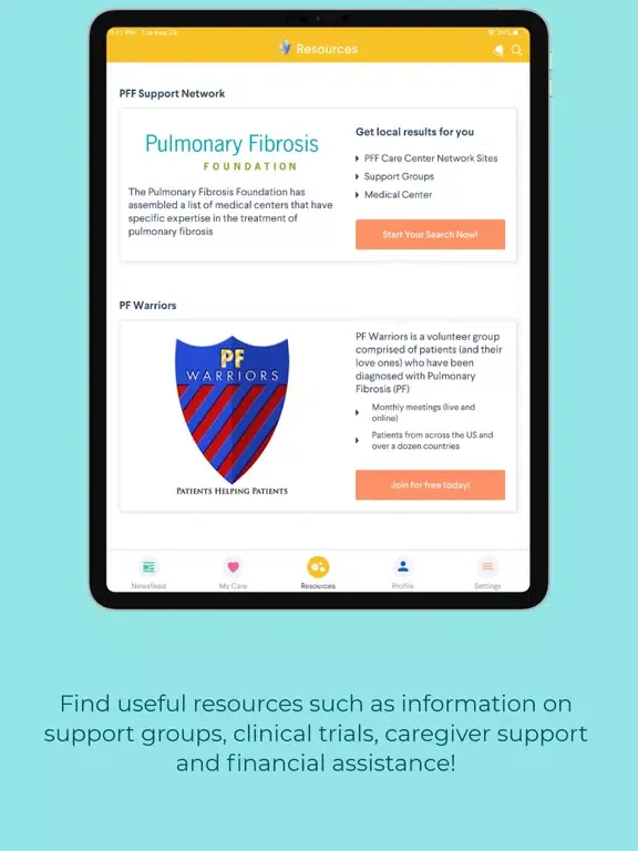 Responsum for PF iPad  स्क्रीनशॉट