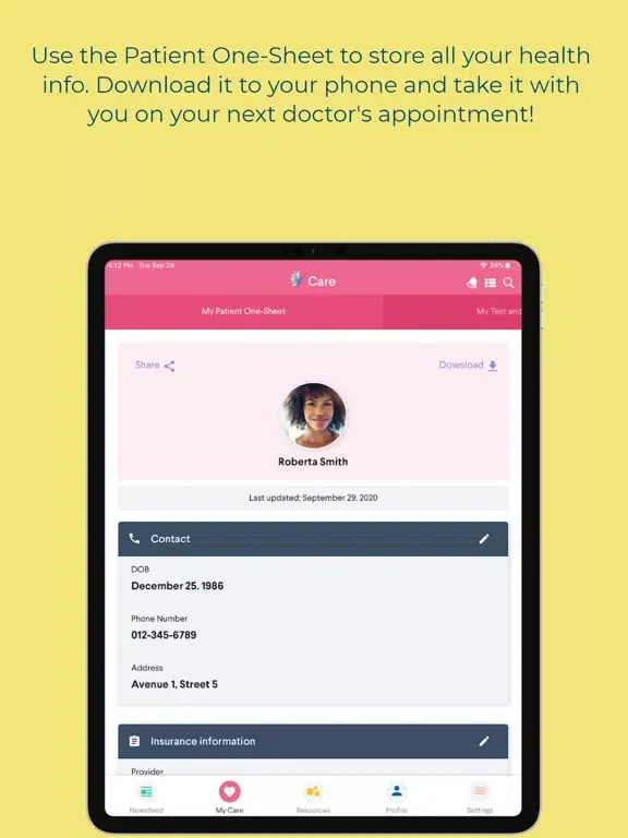 Responsum for PF iPad  स्क्रीनशॉट